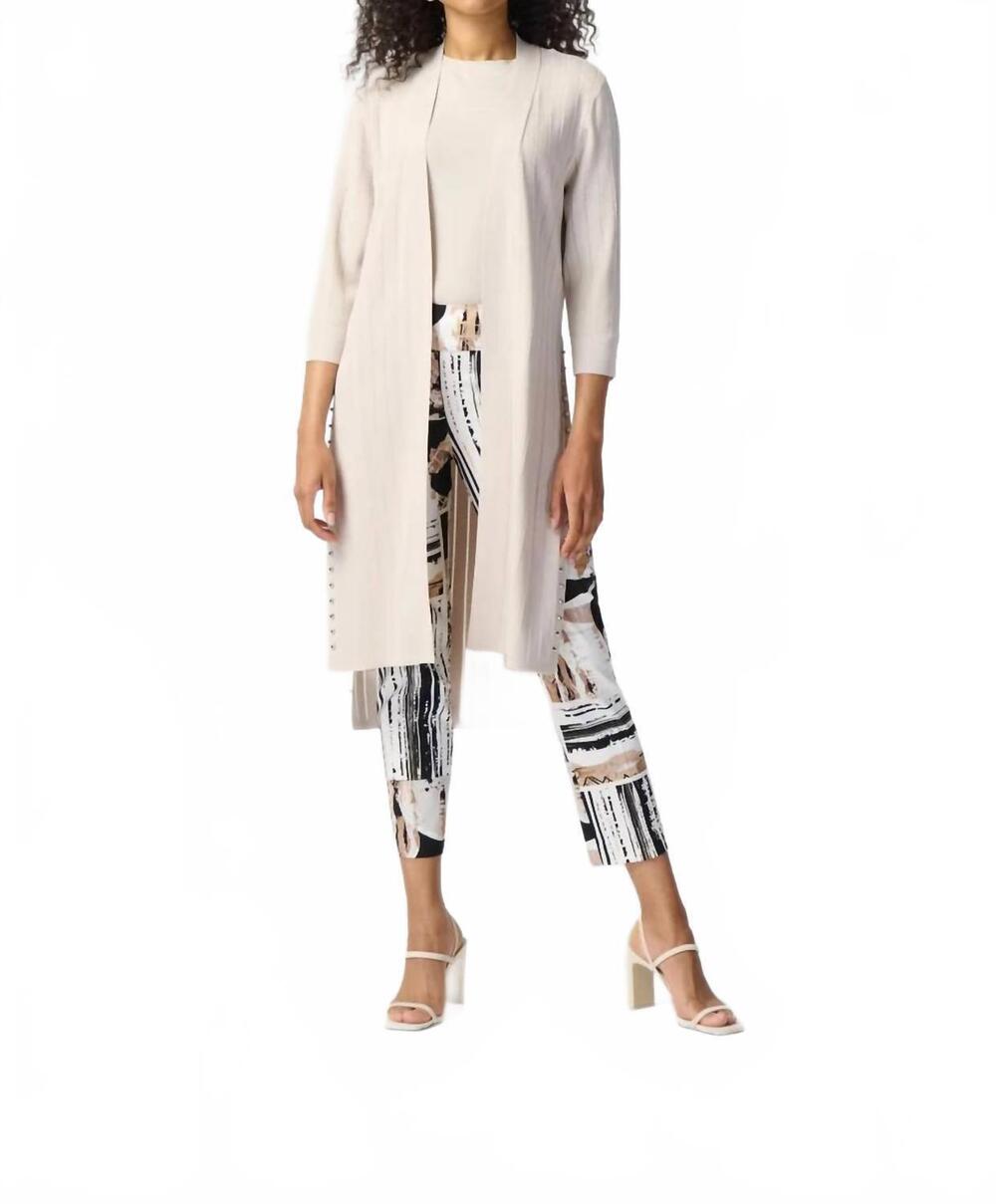 NEW JOSEPH RIBKOFF long cover up cardigan in moonstone